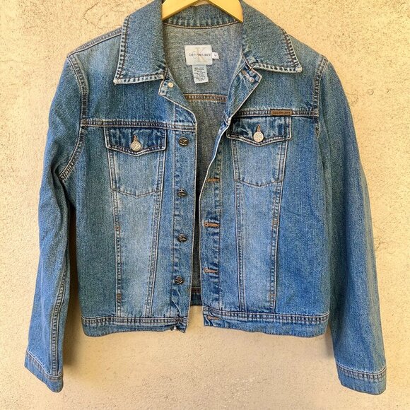 Calvin Klein Jeans Vintage Denim Jacket Medium - Picture 1 of 6